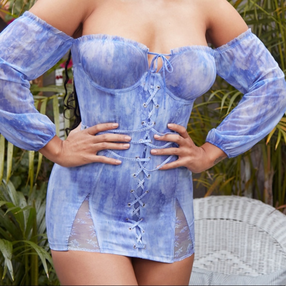 Savage x Fenty Corset Dress - SMALL